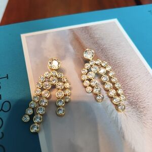 Waterfall Diamanté Earrings